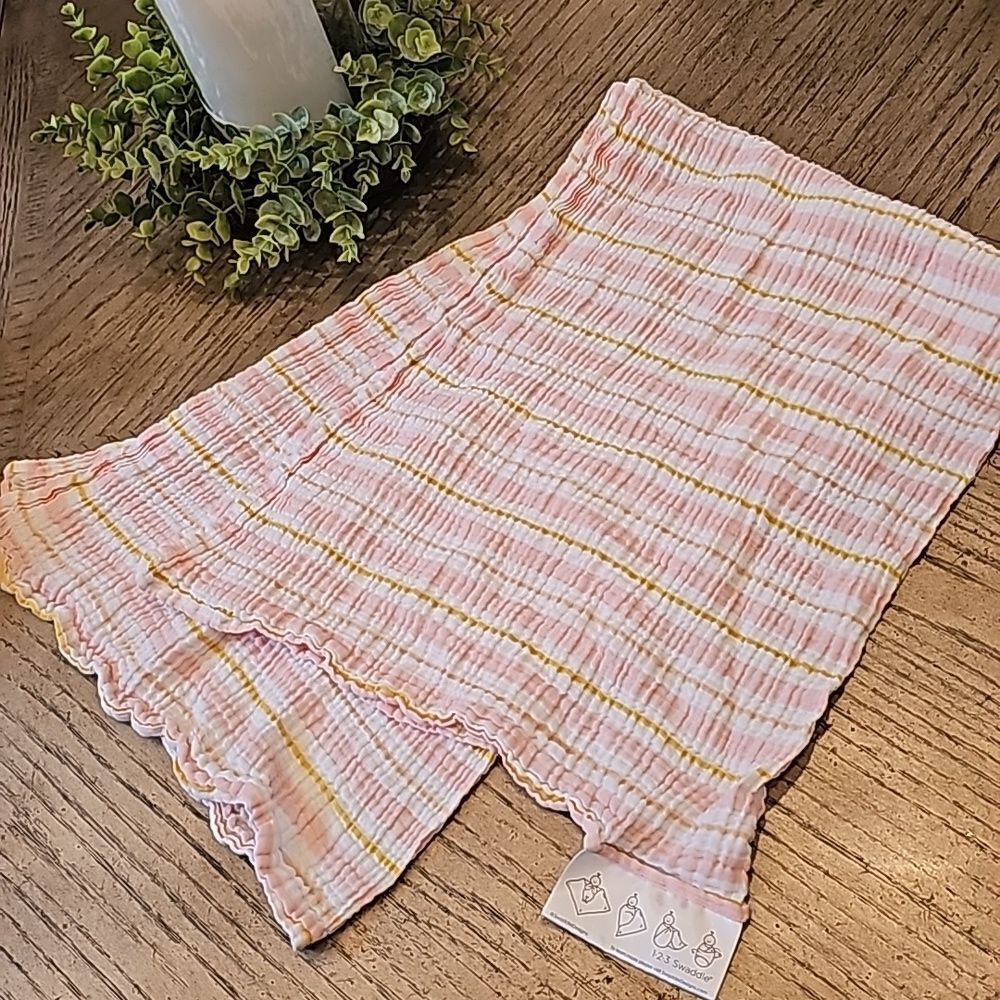 Baby swaddle blanket 100% cotton